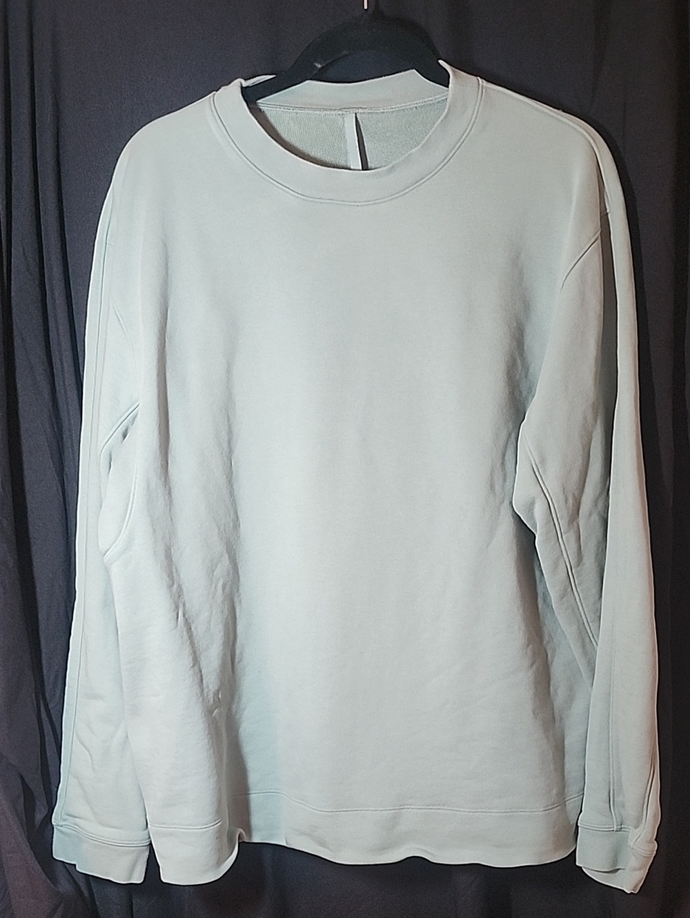 Lululemon French Terry Oversized Long Sleeve Crew Men's Green XL